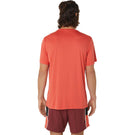 Asics Men's Court Graphic Tee - Red Snapper