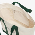 Lacoste Roland Garros Tote Bag - Naturel/Green