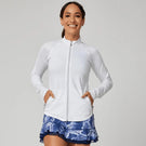 Sofibella Women's UV Staples Jacket - White