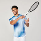 SB Sport Men's Energy Dots Short Sleeve - White/Blue