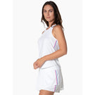 Lucky In Love Women's Winning Streak Chill Tank - White