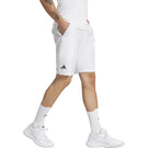 adidas Men's Club 3 Stripe 7" Short - White/Black