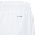 adidas Junior Club 3 Stripe Short - White