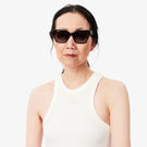 Lacoste Women's Slim Fit Modal Rib Tank - White