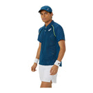 Asics Men's Match Actibreeze Polo - Mako Blue