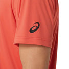 Asics Men's Court Graphic Tee - Red Snapper