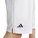 adidas Men's Club 3 Stripe 7" Short - White/Black