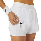 Asics Women's Match Short - Brilliant White