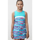 Fila Girl's Blue Wave Dress - Bluebird