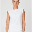 Sofibella Women's Baseline Cap Sleeve - White