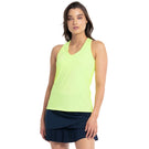 Lucky in Love Women's Essentials V-Neck Tank - Lemon Frost