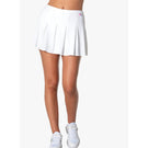 Lucky In Love Women's Winning Streak High Waist Skirt - White