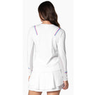 Lucky In Love Women's Winning Streak Longsleeve - White