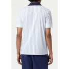 Fila Men's Casa Performance Iconic BB1 Polo - White/Fila Navy