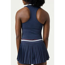 Fila Women's Casa Challenger Seamless Polo Tank - Fila Navy