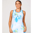 Sofibella Women's New Wave Tank - 2D Flower Print