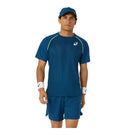 Asics Men's Match Actibreeze Shirt - Mako Blue