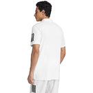 adidas Men's Club 3 Stripe Tennis Polo - White