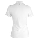 Sofibella Women's UV Colors Micro Pique Polo - White