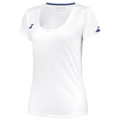 Babolat Girls Play Cap Sleeve Top - White