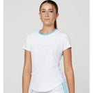 Sofibella Women's On the Dot Short Sleeve - White/Air