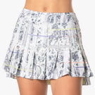 Lucky in Love Women's Electric Toile 13" Skort - White