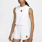 Nike Women's Heritage Cropped Tank - White