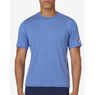 Fila Men's Essentials Short Sleeve Tennis Crew - Dazzling Blue Heather