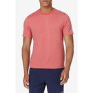 Fila Men's Essentials Short Sleeve Tennis Crew - Fila Red Heather