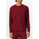 Fila Men's Essentials UV Blocker Long Sleeve - Cabernet