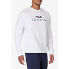 Fila Men's Essentials Tennis Sweat Shirt - White