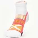 Thorlo Experia UltraLight Padded Ankle Socks - White/Coral