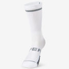 Throlo Experia UltraLight Padded Crew Socks - White