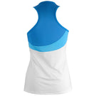 Sofibella Women's New Wave Racerback Tank - White/Blue