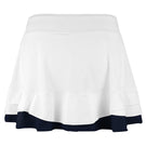 Lija Women's Holiday '24 Distract 13" Skort - White/Eggplant