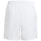 adidas Junior Club 3 Stripe Short - White