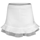 Sofibella Girls UV Colors Ruffle Skort - White