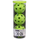 Franklin Pickleball X-26 Indoor 3 Pack - Lime Green