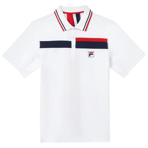 Fila Men's Heritage Essentials Tennis Polo - White