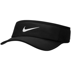 Nike Aero Featherlight Visor - Black/White