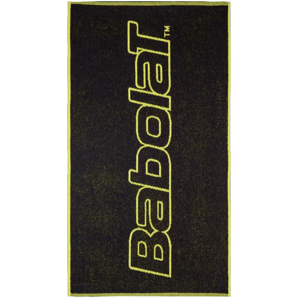 Babolat Medium Logo Towel - Black/Aero