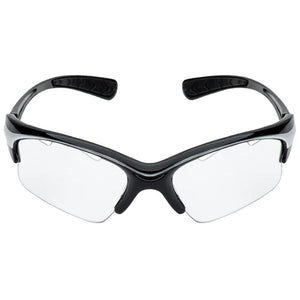 Black Knight Stiletto Protective Eyewear - Silver/Black