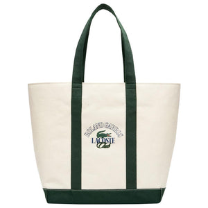 Lacoste Roland Garros Tote Bag - Naturel/Green