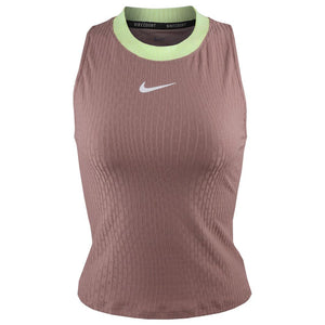 Nike Women's Slam Melbourne Tank - Smokey Mauve