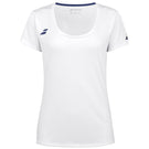 Babolat Girls Play Cap Sleeve Top - White