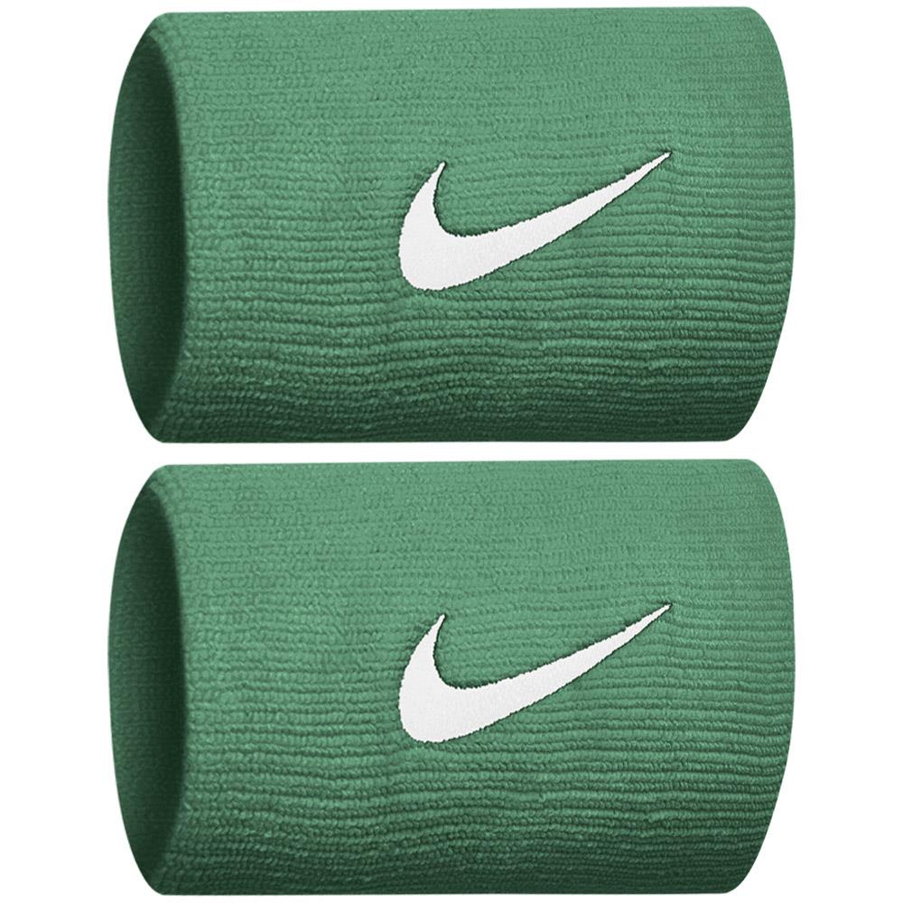 Nike Premier Doublewide Wristbands 2 Pack - Bicoastal/White