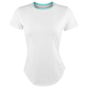 Sofibella Women's On the Dot Short Sleeve - White/Air