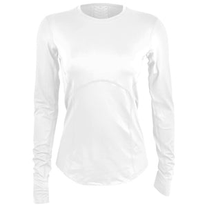 Lija Women's Titan Longsleeve Top - White