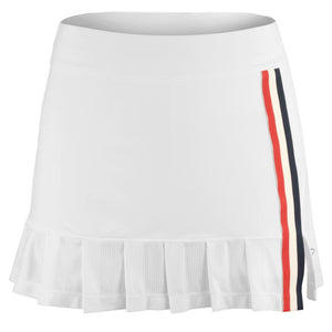 Sofibella Women's Wild Flowers 14" Skort - White