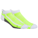 Asics Nimbus Plus Single Tab 1 Pack Socks - Brilliant White/Safety Yellow